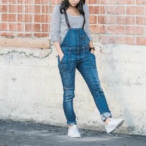 Kill City Overalls with Leather Straps - SOLD